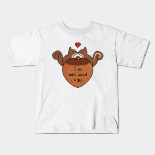 I am nuts about you Kids T-Shirt